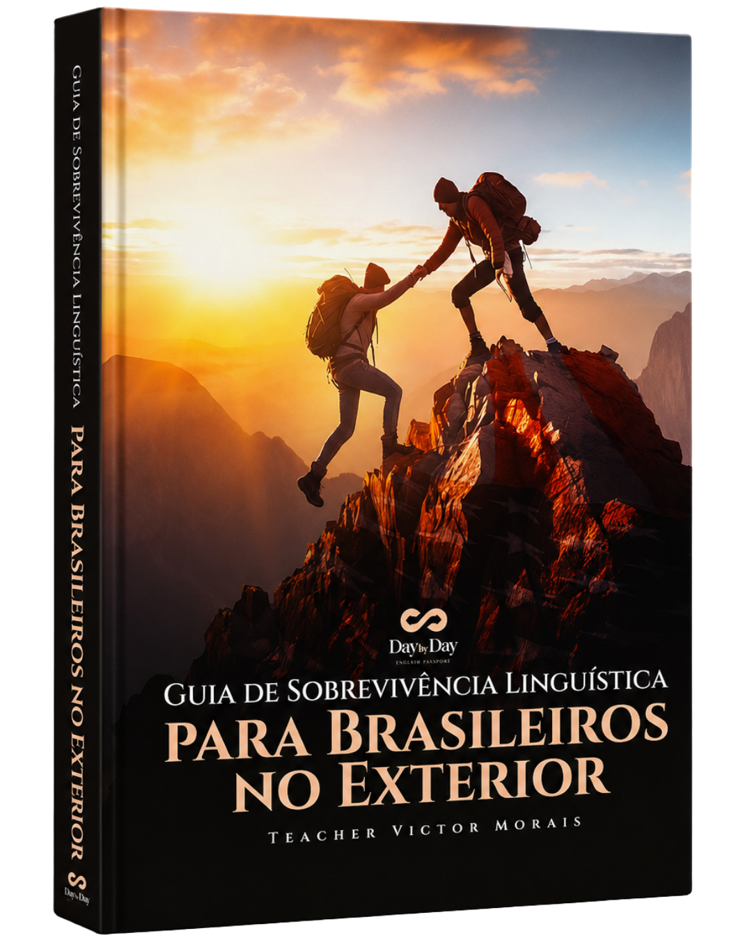 Capa do Guia de Sobrevivência Linguística para Brasileiros no Exterior